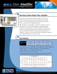 C+L Band Amplifier - Futurexusa.com