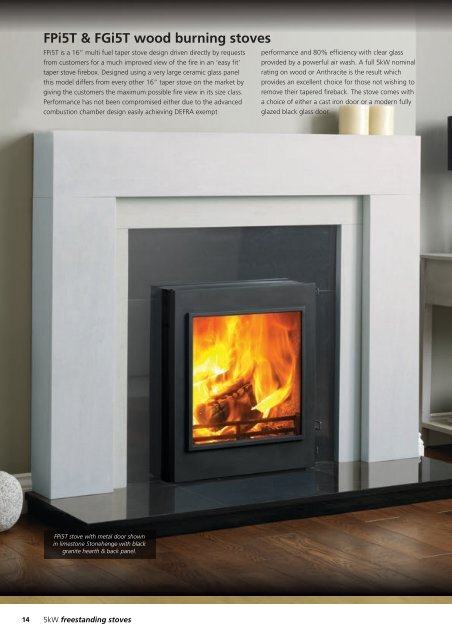 Fireline Stoves Brochure