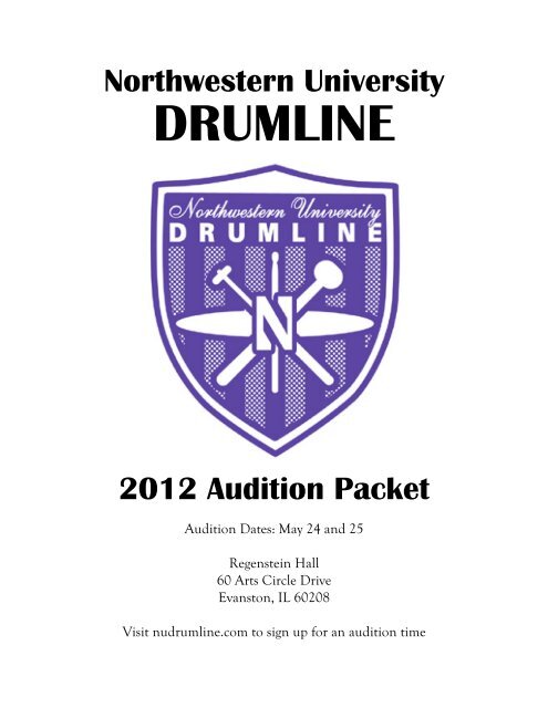 Northwestern University Drumline - Associated Student Government ...