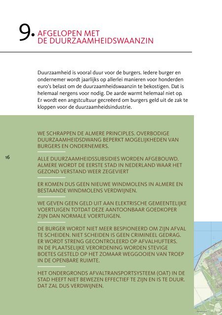 Verkiezingsprogramma PVV Almere 