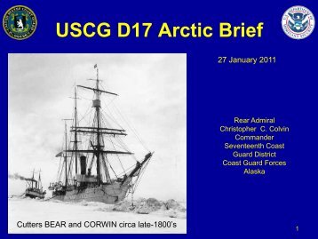 USCG D17 Arctic Brief - U.S. Coast Guard