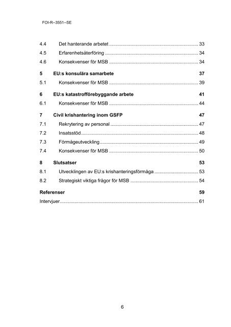 EU och krishantering - Myndigheten fÃ¶r samhÃ¤llsskydd och beredskap