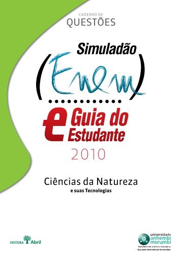 CiÃªncias da Natureza questÃµes - Guia do Estudante - Abril.com