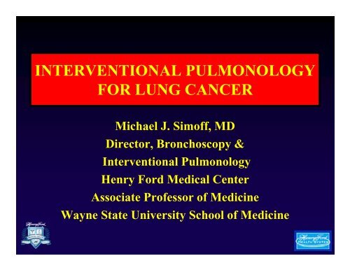 Interventional Pulmonology 2012