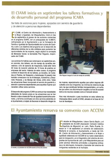 Revista - Ayuntamiento de Villaquilambre