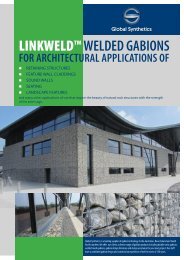 LinkWeldÂ® Gabion Brochure - Global Synthetics