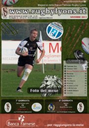 Novembre 2011 - Rugby Lyons