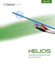 Helios temporary pacing lead with balloon - Oscor.com