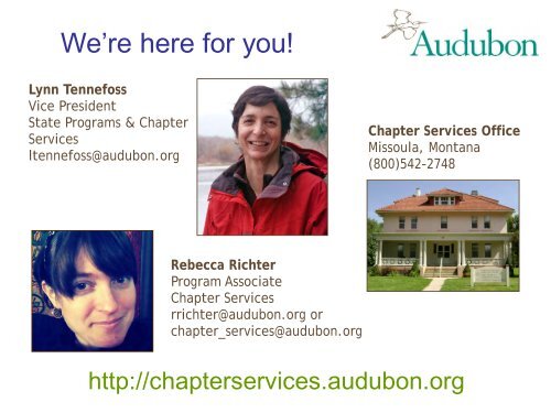 Rebecca Richter - Chapter Services