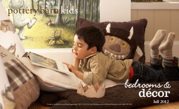 pottery barn kids fall Preview 2012