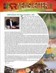 Newsletter (January, 2012) - Indian Institute of Sugarcane Research