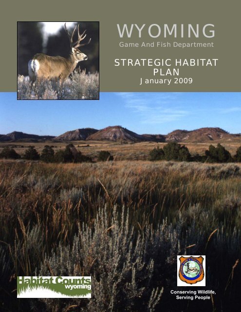 Strategic Habitat Plan - Wyoming Game & Fish Department