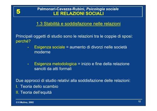 Palmonari-Cavazza-Rubini, Psicologia sociale LE ...