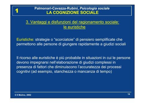 Palmonari-Cavazza-Rubini, Psicologia sociale LE ...