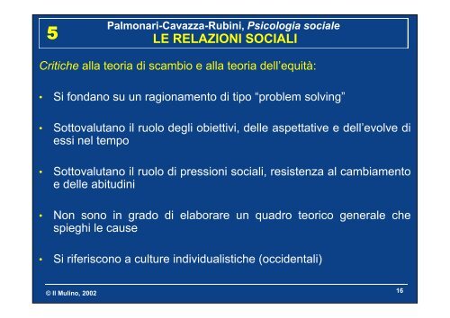 Palmonari-Cavazza-Rubini, Psicologia sociale LE ...