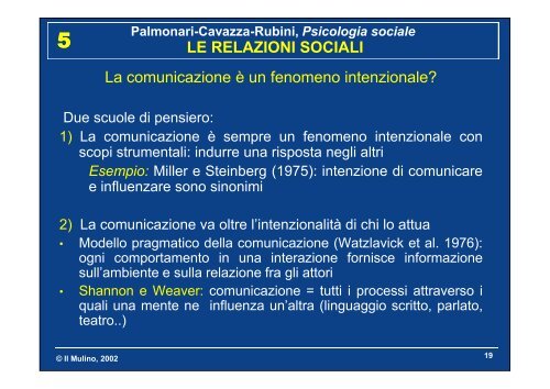 Palmonari-Cavazza-Rubini, Psicologia sociale LE ...