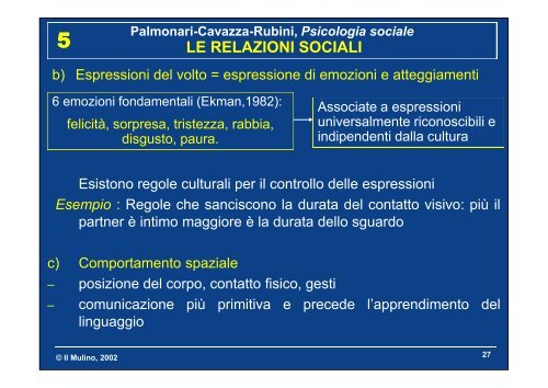 Palmonari-Cavazza-Rubini, Psicologia sociale LE ...