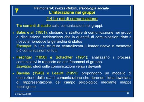 Palmonari-Cavazza-Rubini, Psicologia sociale LE ...