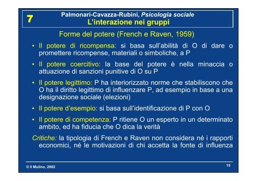 Palmonari-Cavazza-Rubini, Psicologia sociale LE ...