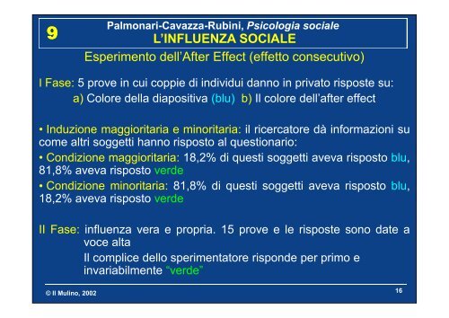 Palmonari-Cavazza-Rubini, Psicologia sociale LE ...