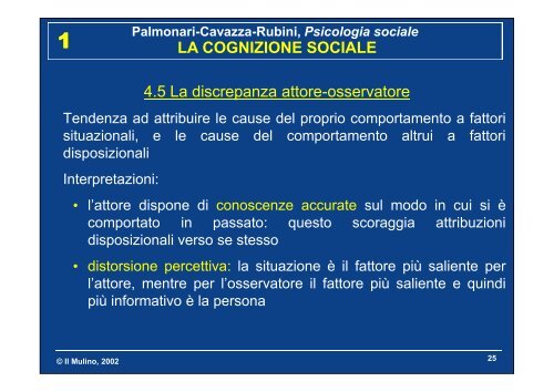 Palmonari-Cavazza-Rubini, Psicologia sociale LE ...