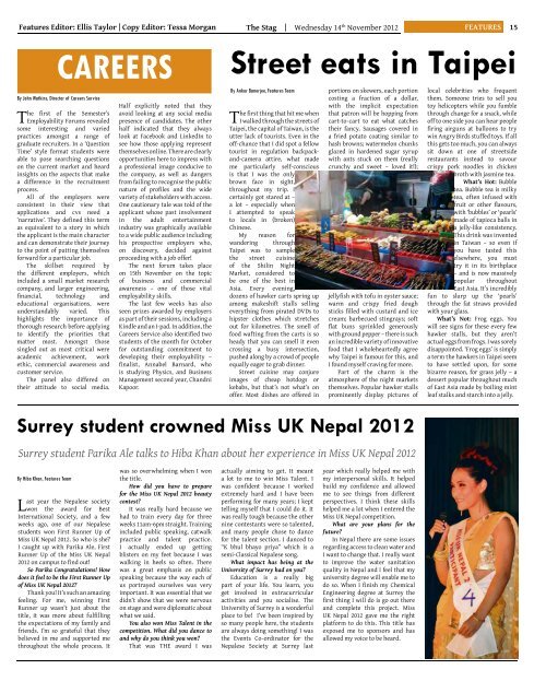 Issue 51 - University of Surrey's Student Union