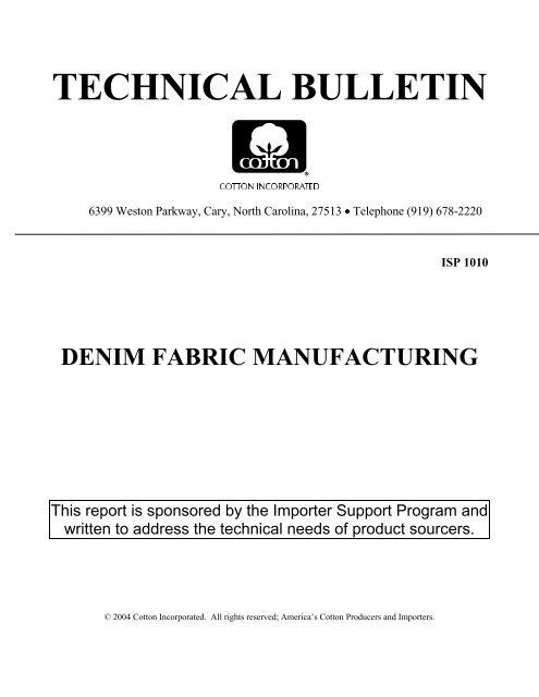 Machine Made Clothes Pdf.pdf Denim Fabric Manufacturing.pdf