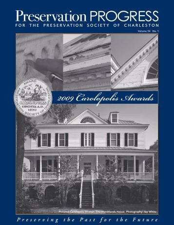 2009 Carolopolis Awards - Preservation Society of Charleston