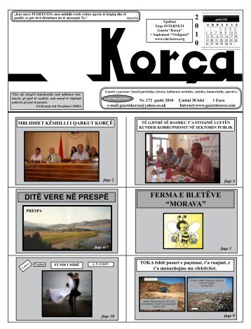 Gusht 2010 - Gazeta "KorÃ§a"