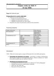 Compte-rendu du Conseil en Documentation ... - Lycée Jules Fil