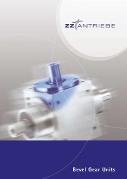 Bevel Gear Units - ZZ-Antriebe GmbH