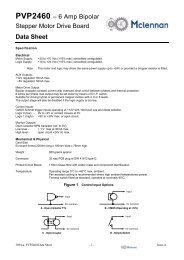 PVP2460 – 6 Amp Bipolar Stepper Motor Drive Board ... - Alzanti Ltd