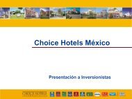 Mexico - Choice Hotels Franchise