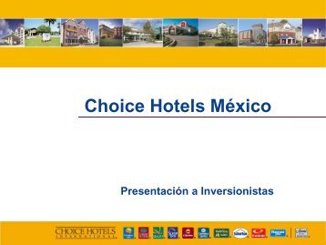 Mexico - Choice Hotels Franchise