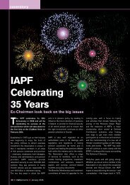 IaPf Celebrating 35 years - Irish Association of Pension Funds