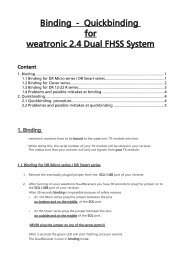 weatronic 2.4 Binding-Quickbinding