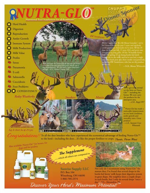 RWJ Whitetails - Whitetail Deer Farmer