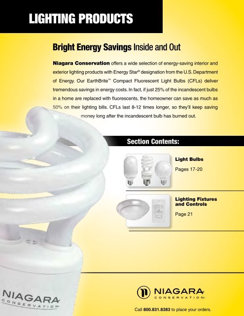 Weatherization and Energy Conservation Catalog - Niagara ...