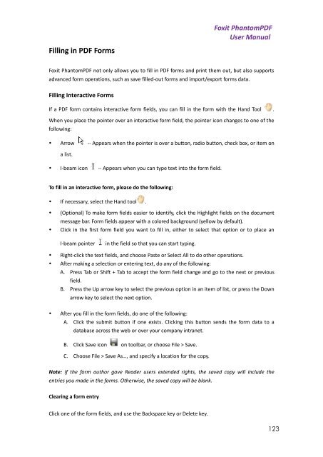 Foxit PhantomPDF User Manual - Parent Directory