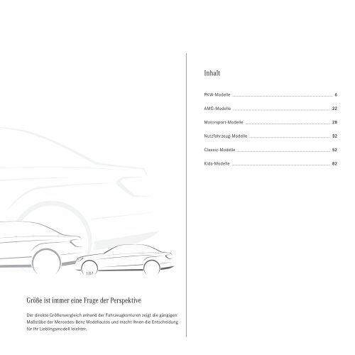 Mercedes-Benz Model Car Selection 2010/2011 - SD Motor