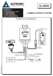 al-600/d lambda control system - Autronic