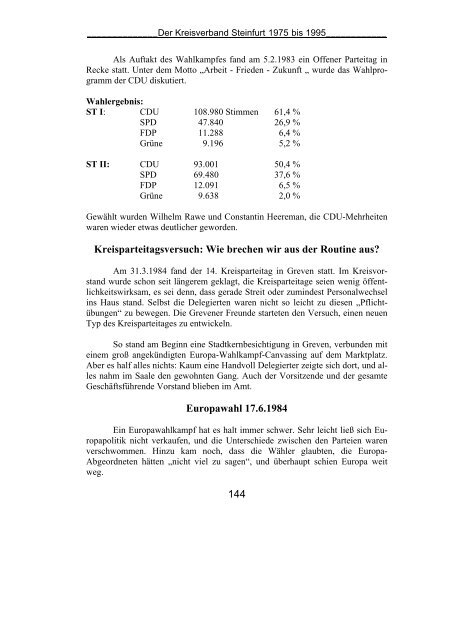 Chronik Kapitel 6 - CDU Kreisverband Steinfurt