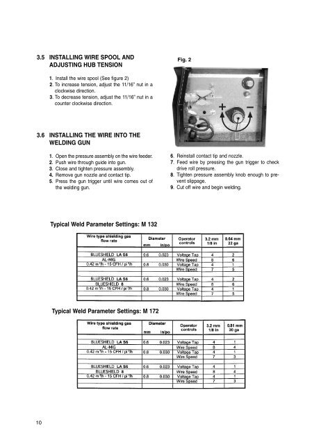 M 132 - M 172 - BLUESHIELD