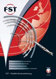 FST â Flexible Kronensicherung - Geoquip