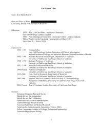 Curriculum Vitae - University of California, Davis