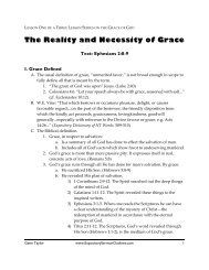 The Grace of God - Free Sermon Outlines