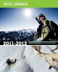 AGENDA INTERNACIONAL DE VACACIONES ... - Aspen Snowmass