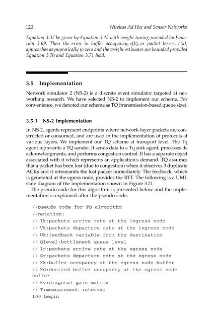 Wireless Ad Hoc and Sensor Networks