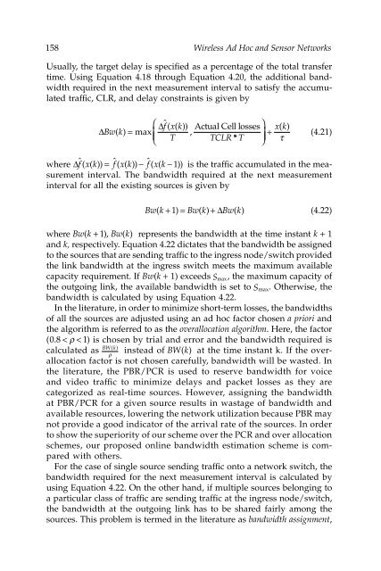 Wireless Ad Hoc and Sensor Networks