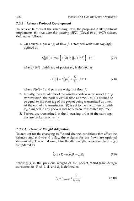 Wireless Ad Hoc and Sensor Networks